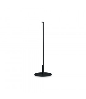 Lampada LED integrata Yoko Metallo, alluminio, plastica Nero 1 lampadina 46cm