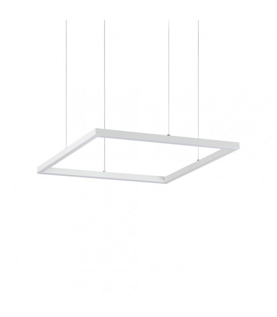 Suspension LED intégré Oracle 1 ampoule Métal,aluminium,plastique blanc