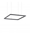 Suspension LED intégré Oracle 1 ampoule Métal,aluminium,plastique Noir