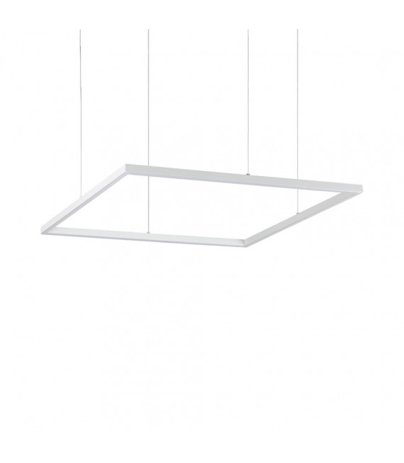 Suspension LED intégré Oracle 1 ampoule Métal,aluminium,plastique blanc