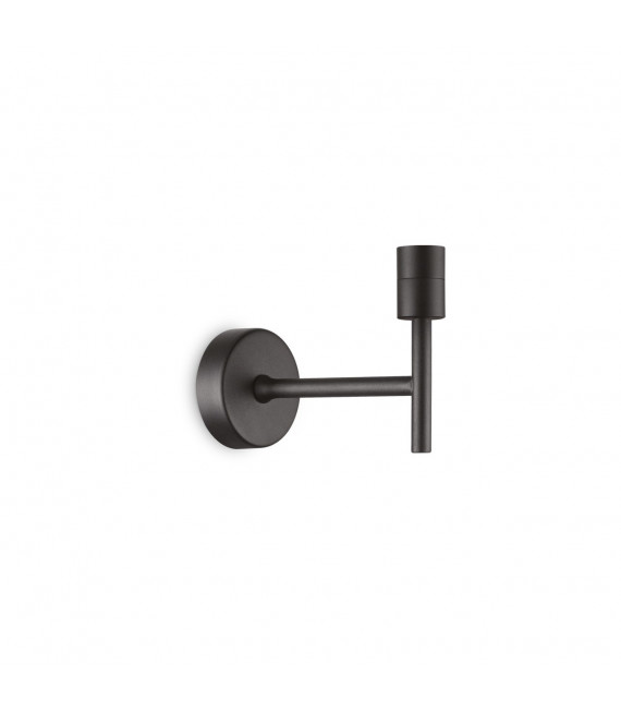 Applique murale Set Métal,aluminium Noir 1 ampoule 16cm