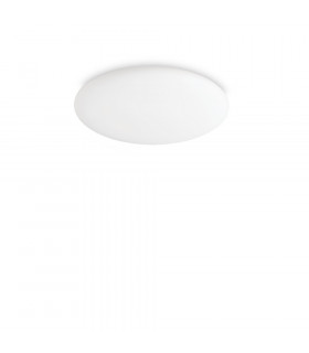 Plafoniera Level Glass, metallo bianco 1 lampadina 8,5cm