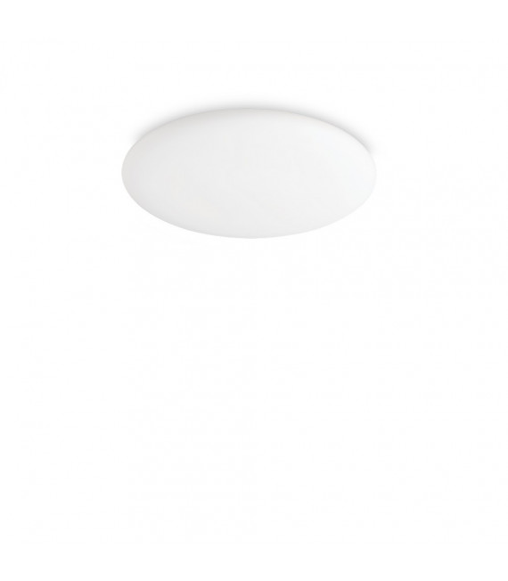 Ceiling light Level Glass, white metal 1 bulb 8.5cm