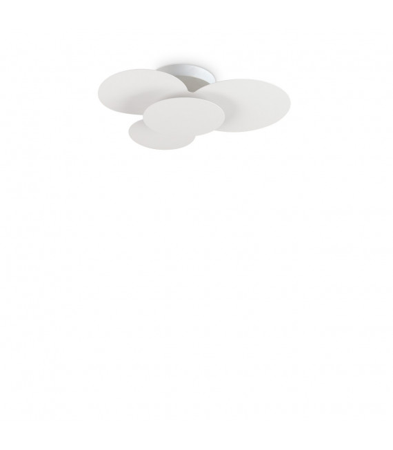Cloud Deckenleuchte Weißmetall 1 Glühbirne 14cm