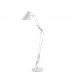 Lampe de bureau Sally Métal blanc mat 1 ampoule 160cm