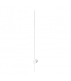 Integrierte LED-Wandleuchte Essence Weißmetall 1 Glühbirne 7cm
