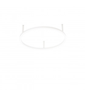 Integrierte LED-Deckenleuchte Oracle Metal, Weißaluminium 1 flammig 7cm