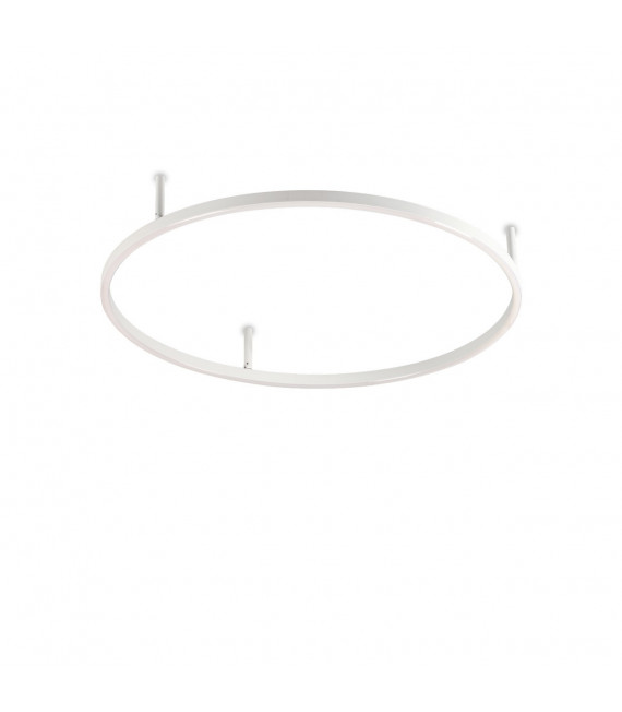 Plafoniera LED integrata Oracle Metal, alluminio bianco 1 lampadina 7cm