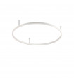 Plafonnier LED intégré Oracle Métal,aluminium blanc 1 ampoule 7cm