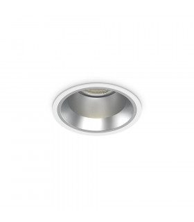 Einbaustrahler Off Metal, weißaluminium 1 flammig 7,6cm
