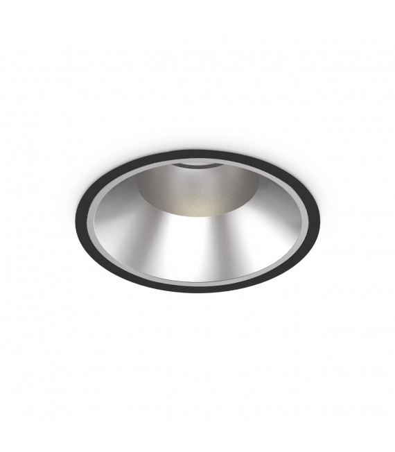 Einbaustrahler Off Metal, Aluminium Schwarz 1 flammig 13,2cm