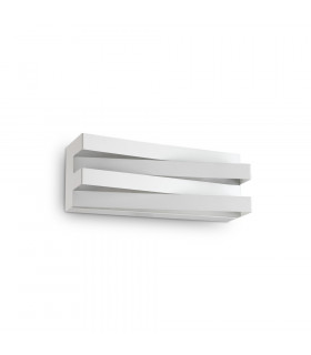 Applique LED integrata Virtus Metallo bianco 1 lampadina 10cm