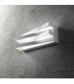 Integrated LED wall light Virtus White metal 1 bulb 10cm