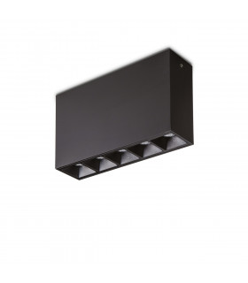 Spot Downlight Lika Metal, aluminum Black 1 bulb 8cm