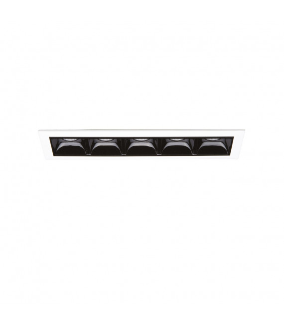 Einbaustrahler Lika Metal, Aluminium Grau 1 Glühbirne 4,8cm