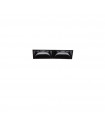 Spot encastré Lika Métal,aluminium Noir 1 ampoule 5,4cm