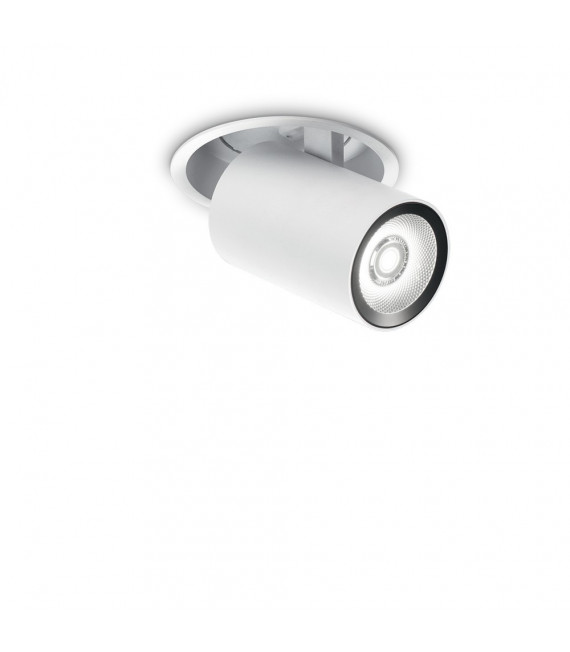 Spot encastré Nova Métal,aluminium blanc 1 ampoule 11,1cm