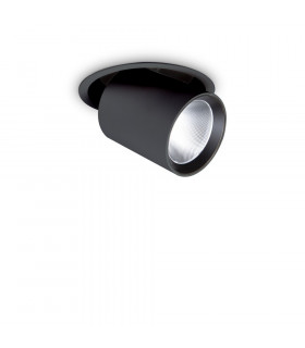 Foco empotrable Nova Metal, aluminio Negro 1 bombilla 13,8cm