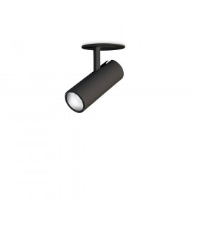 Einbaustrahler Play Metal, Aluminium Schwarz 1 flammig 12,5cm