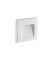 Applique encastrée de jardin Wire Verre,métal,aluminium blanc 1 ampoule 9cm