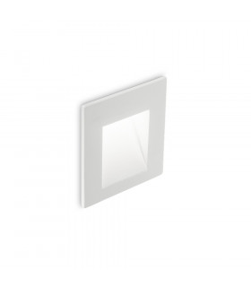 Applique da giardino da incasso Bit Metal, alluminio bianco 1 lampadina 7cm