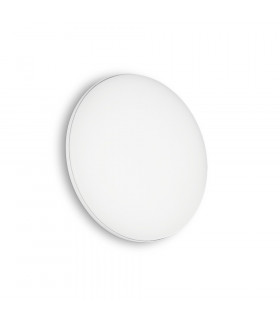 Plafoniera Mib Metallo, alluminio, plastica bianca 1 lampadina 5cm