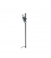 Borne de jardin Hub Métal,aluminium Anthracite 1 ampoule 110cm