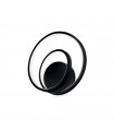 Integrated LED wall light Oz Metal, plastic Black 1 bulb 30cm