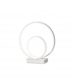 Lampe LED intégré Oz Métal,plastique blanc 1 ampoule 31cm