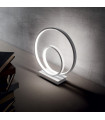 Lampe LED intégré Oz Métal,plastique blanc 1 ampoule 31cm