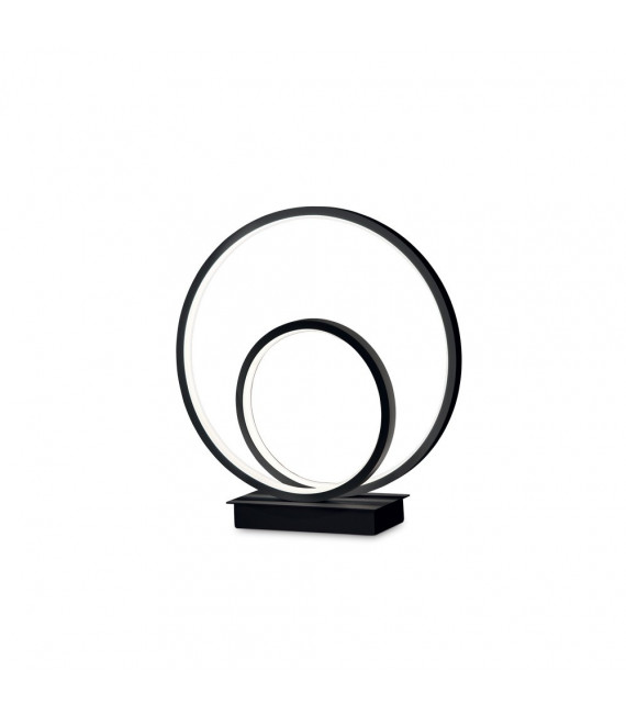 Lampada LED integrata Oz Metallo, plastica Nero 1 lampadina 31cm