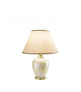 Lampe de table GIARDINO Or 24 Carats 1 ampoule