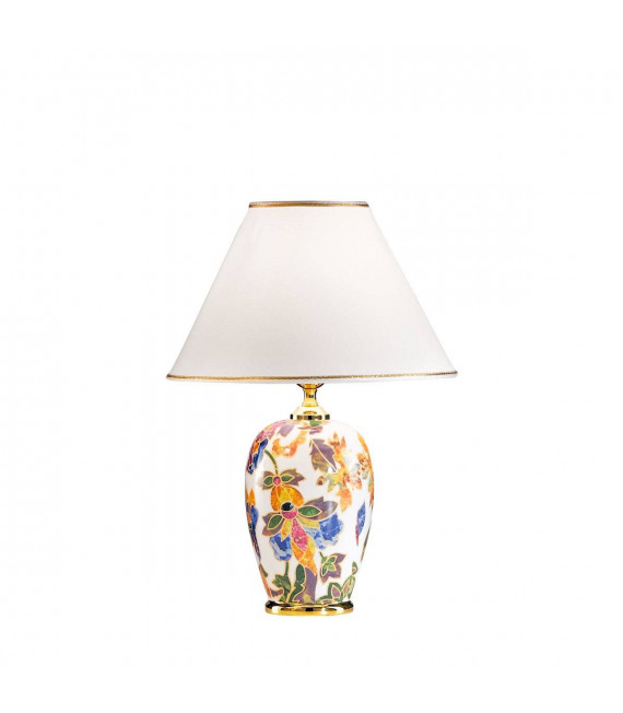 Lampada da tavolo DAMASCO 24 carati Oro 1 lampadina