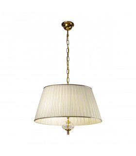 Klassische Pendelleuchte ASCOT Antik Messing 2 Glühbirnen