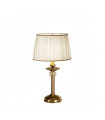 Lampe de table classique ASCOT laiton antique 1 ampoule