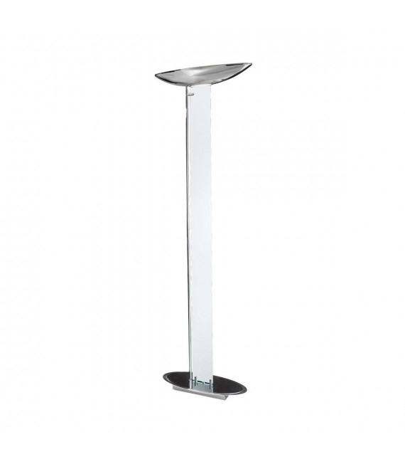 Design Stehleuchte DELPHI Chrom 2 Lampen