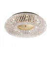Plafonnier design CARLA Or 24 Carats 5 ampoules