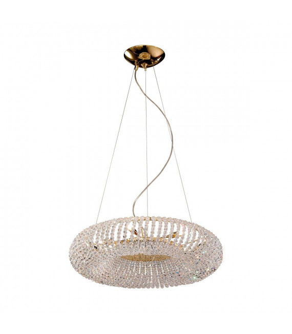 Design Anhänger CARLA 24 Karat Gold 5 Glühbirnen