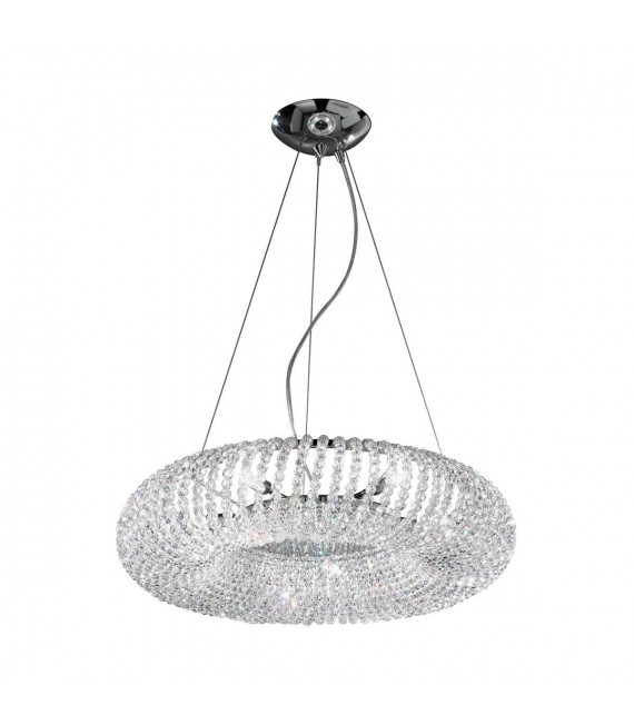 Designaufhängung CARLA Chrom 5 Lampen