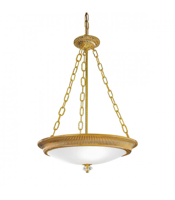 Suspension classique MILORD or Français 3 ampoules