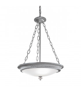 Suspension classique MILORD chrome 3 ampoules
