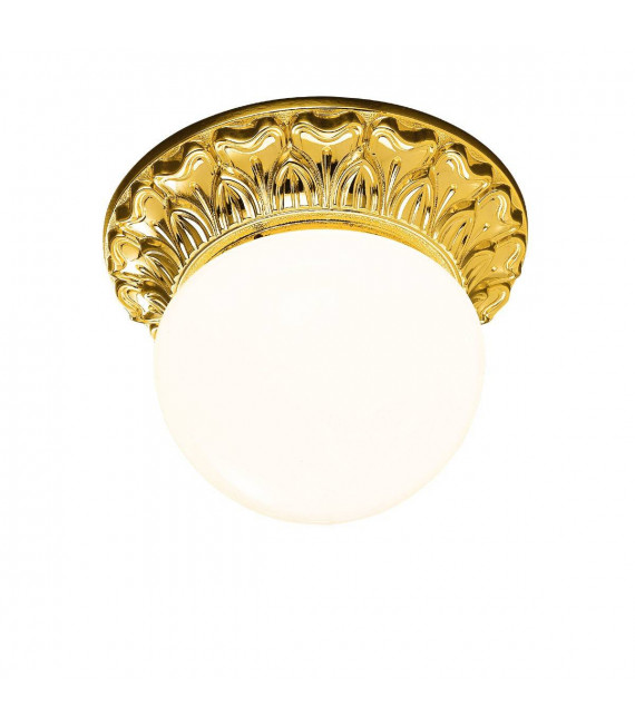 Klassische Deckenleuchte MILADY 24 Carat Gold 1 Glühbirne
