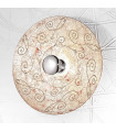 Applique murale design LUNA chrome 1 ampoule