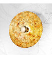 Applique murale design LUNA Or 24 Carats 1 ampoule