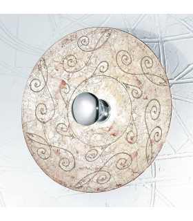 Applique murale design LUNA chrome 1 ampoule