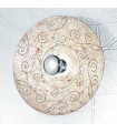 Applique murale design LUNA chrome 1 ampoule