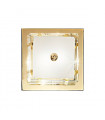 Plafonnier ONTARIO Or 24 Carats 2 ampoules