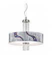Suspension design EMOZIONE chrome 6 ampoules
