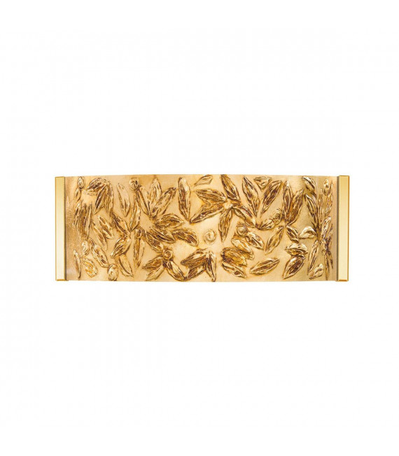 Design Wandleuchte EMOZIONE 24 Carat Gold 2 Glühbirnen