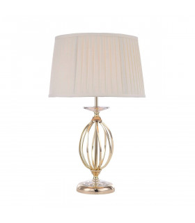 Ägäische Lampe, Messing, mit Lampenschirm